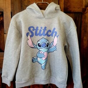 Disney Gray Stitch Hoodie